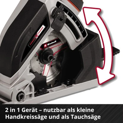 Einhell Power X-Change Akku-Mini Handkreisssäge TE-CS 18/89 Li Solo 9 Einhell Power X-Change Akku-Mini Handkreisssäge TE-CS 18/89 Li Solo – Bild 9