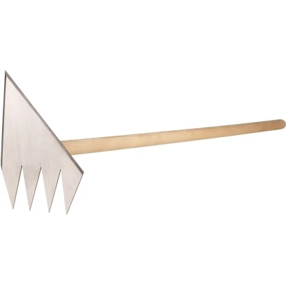 Ruwi Multi-Harke 8in1 Edelstahl 2 Ruwi Multi-Harke 8in1 Edelstahl – Bild 2