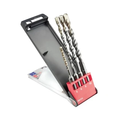 LUX Bohrersatz SDS-Plus 4-teilig 5 Mm - 10 Mm 3 LUX Bohrersatz SDS-Plus 4-teilig 5 Mm - 10 Mm – Bild 3