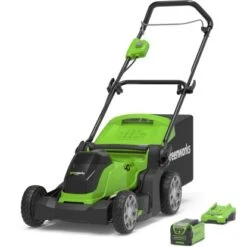 Greenworks Akku-Rasenmäher-Set G40LM41K2X 40 V KIT
