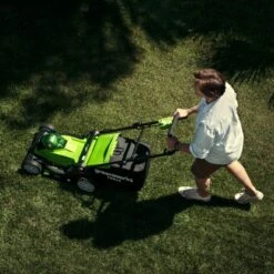 Greenworks Akku-Rasenmäher G40LM41K4 KIT 40V 29 Greenworks Akku-Rasenmäher G40LM41K4 KIT 40V -Obi Verkäufe 6952909025865 2705 A 06