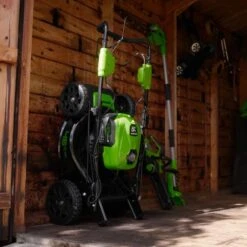 Greenworks Akku-Rasenmäher GD40LM46SP 40 V Solo 12 Greenworks Akku-Rasenmäher GD40LM46SP 40 V Solo -Obi Verkäufe 6952909031385 2508 A 02