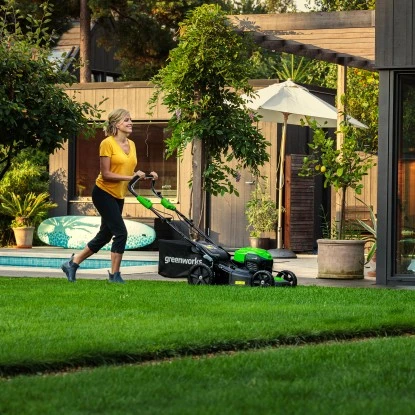 Greenworks Akku-Rasenmäher GD40LM46SP 40 V Solo 2 Greenworks Akku-Rasenmäher GD40LM46SP 40 V Solo – Bild 2