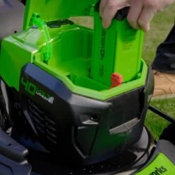 Greenworks Akku-Rasenmäher GD40LM46SP 40 V Solo 10 Greenworks Akku-Rasenmäher GD40LM46SP 40 V Solo -Obi Verkäufe 6952909031385 2508 A 6