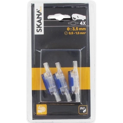 Skana Durchgangsverbinder 2/4-polig Ø 3,5 Mm 2 Skana Durchgangsverbinder 2/4-polig Ø 3,5 Mm – Bild 2