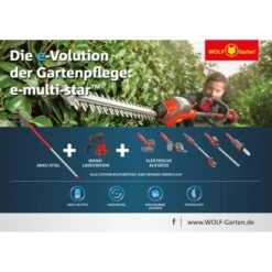 Wolf-Garten Wolf Garten Akku-Heckenschere Aufsatz HT 40 EM E-multi-star® 11 Wolf-Garten Wolf Garten Akku-Heckenschere Aufsatz HT 40 EM E-multi-star® -Obi Verkäufe 9 3714 WG eMS uebersicht 3